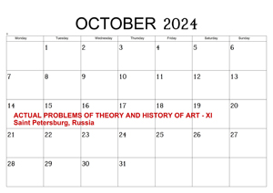 calendar 10 2024eng